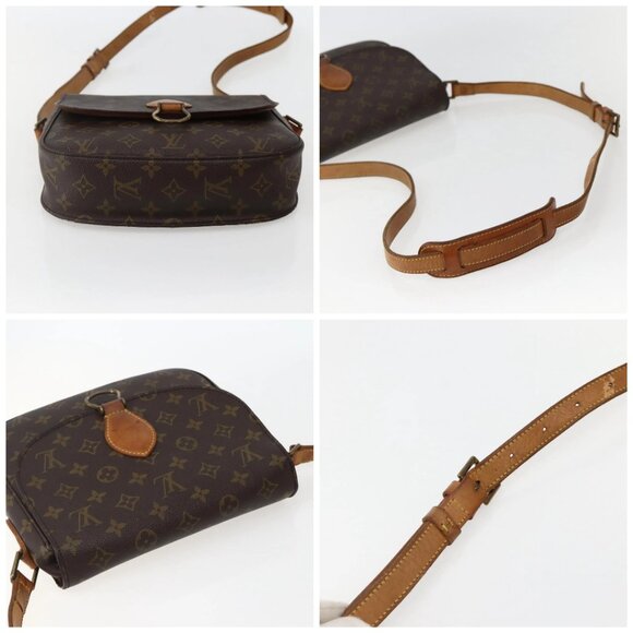 LOUIS VUITTON Monogram Saint Cloud GM Shoulder Bag M51242 LV Auth BA5645 - Picture 15 of 16